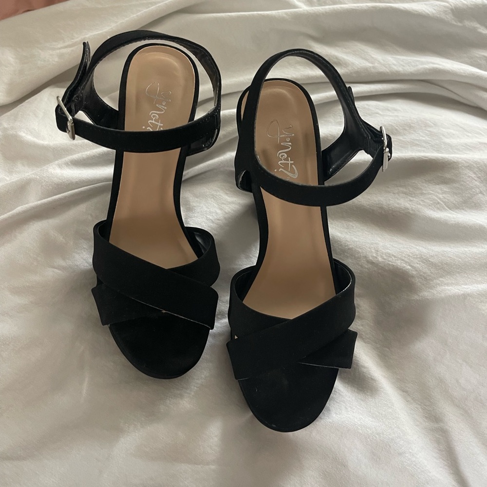 Black heels